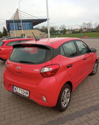 Hyundai i10 cena 45990 przebieg: 28800, rok produkcji 2021 z Błonie małe 79